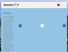 Tablet Screenshot of muscatroadrunners.com
